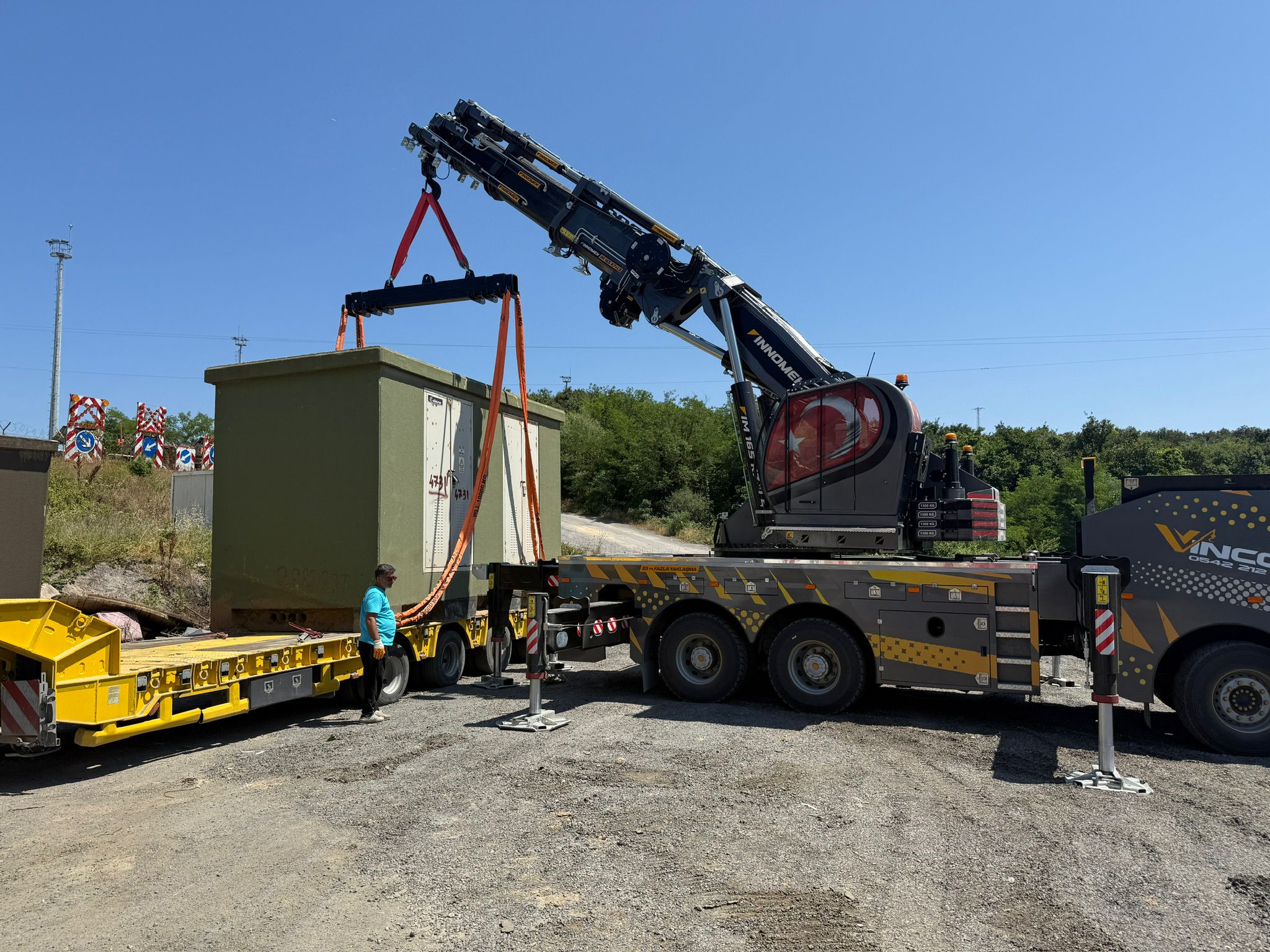 hiyap vinç hizmetleri günlük saatlik kiralama